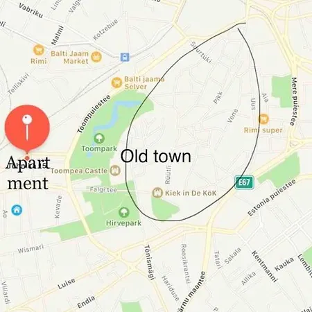 Cosy Small Apartment, Free Parking, Near Old Town * タリン